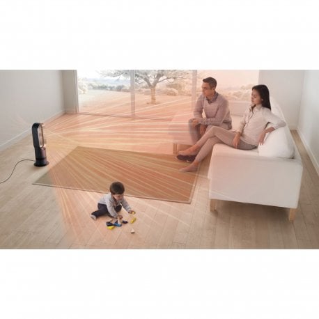 Тепловентилятор + вентилятор (підлоговий) Dyson AM09 Hot + Cool Tower Jet Focus White (473400-011) EU