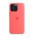 Чехол Apple iPhone 15 Pro Max Silicone Case with MagSafe Guava (MT1V3)