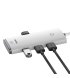 HUB Baseus Lite Series 4-in-1 (USB-A to USB 3.0*4) (0.25m) White (WKQX030002)