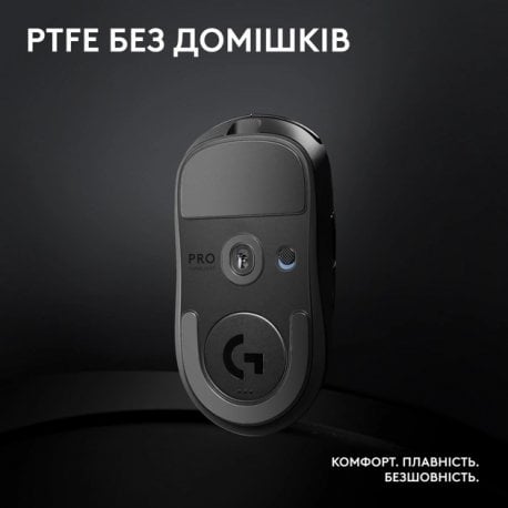 Миша ігрова бездротова Logitech G Pro X Superlight 2 Lightspeed Wireless Black (910-006630)