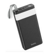 Внешний аккумулятор с фонариком Hoco PowerBank J73 (Led lamp) 30000 mAh Black Внешний аккумулятор с фонариком Hoco PowerBank J73 (Led lamp) 30000 mAh Black