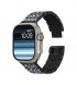 Ремешок Pitaka Dreamland Mosaic Chroma Carbon Fiber Watch Band для Apple Watch 49/45/44mm Black/White (AWB2303)