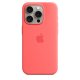 Чехол Apple iPhone 15 Pro Silicone Case with MagSafe Guava (MT1G3)