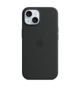 Чохол Apple iPhone 15 Silicone Case with MagSafe Black (MT0J3)