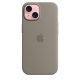 Чохол Apple iPhone 15 Silicone Case with MagSafe Clay (MT0Q3)