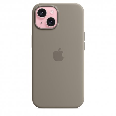Чохол Apple iPhone 15 Silicone Case with MagSafe Clay (MT0Q3)