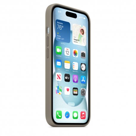 Чохол Apple iPhone 15 Silicone Case with MagSafe Clay (MT0Q3)