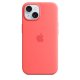 Чохол Apple iPhone 15 Silicone Case with MagSafe Guava (MT0V3