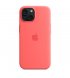 Чехол Apple iPhone 15 Silicone Case with MagSafe Guava (MT0V3