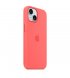Чехол Apple iPhone 15 Silicone Case with MagSafe Guava (MT0V3