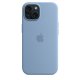 Чохол Apple iPhone 15 Silicone Case with MagSafe Winter Blue (MT0Y3)
