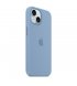 Чохол Apple iPhone 15 Silicone Case with MagSafe Winter Blue (MT0Y3)