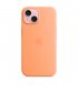 Чехол Apple iPhone 15 Silicone Case with MagSafe Orange Sorbet (MT0W3)