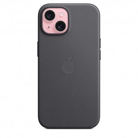 Чехол Apple iPhone 15 FineWoven Case with MagSafe Black (MT393)