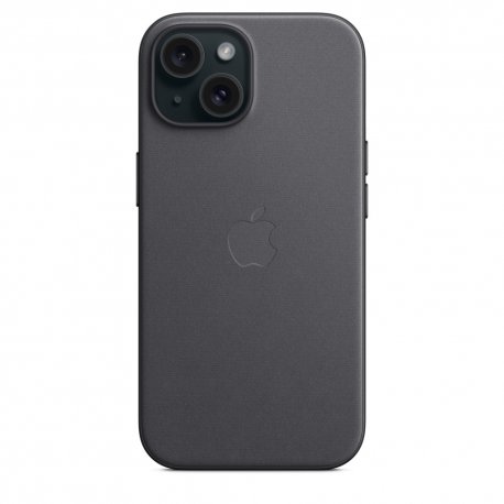 Чехол Apple iPhone 15 FineWoven Case with MagSafe Black (MT393)