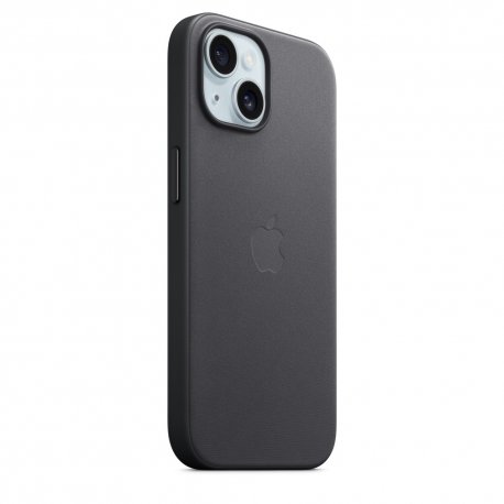 Чехол Apple iPhone 15 FineWoven Case with MagSafe Black (MT393)