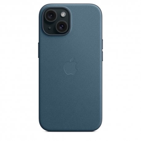 Чохол Apple iPhone 15 FineWoven Case with MagSafe Pacific Blue (MT3G3)