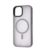 Чохол WAVE Matte Insane Case with MagSafe для iPhone 15 Grey