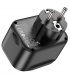Сетевое зарядное устройство Hoco NS3 (1EU+2USB/QC 3.0 + PD20W) Black