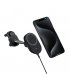 Автодержатель с беспроводной зарядкой Pitaka MagEZ Car Mount Pro 2 Car Vent Black (Tesla) (CM2302T)
