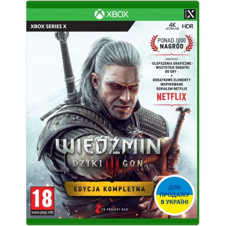 Фото - Игра Гра The Witcher 3: Wild Hunt Complete Edition  59(Xbox Series X, rus мова)