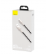 Кабель Baseus Cafule Metal DataType-C 66W (0.25m) Black (CAKF000001)