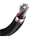 Кабель Baseus Cafule Metal DataType-C 66W (0.25m) Black (CAKF000001)