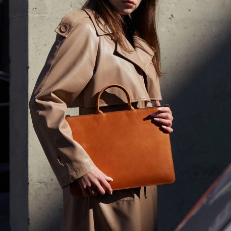 Кожаный чехол Incarne Maryland для MacBook Air 15/Pro 15/Pro 16 (2012-2023) Blue