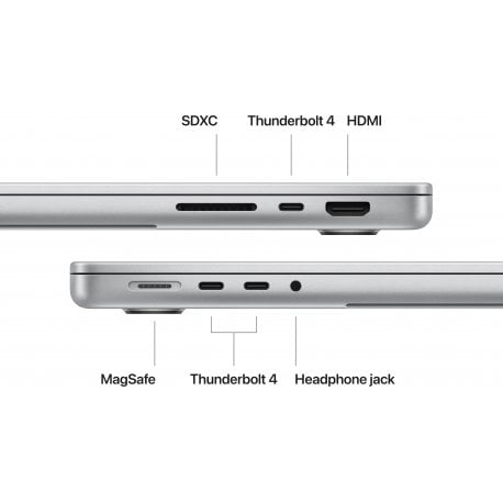 Apple MacBook Pro 14" M3 Pro Сhip 18/1TB (MRX73) 2023 Silver