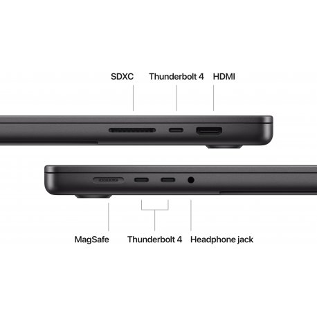 Apple MacBook Pro 16" M3 Pro Сhip 36/512GB (MRW23) 2023 Space Black