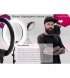 Кольцевая светодиодная LED лампа Lovely Stream 14"