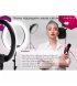 Кольцевая светодиодная LED лампа Lovely Stream 14"