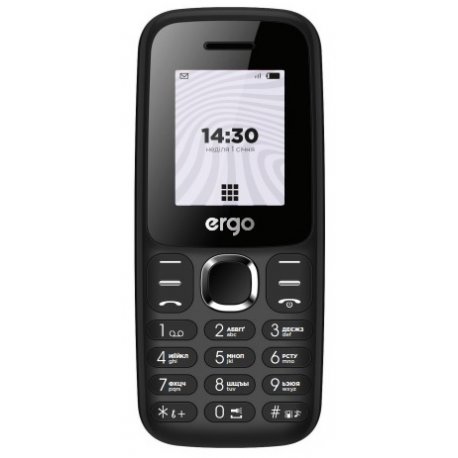 Мобільний телефон Ergo B184 Dual Sim Black