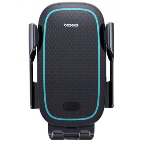 Автодержатель с БЗУ Baseus Milky Way Pro 15W Black (C40357000111-00)