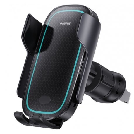 Автодержатель с БЗУ Baseus Milky Way Pro 15W Black (C40357000111-00)