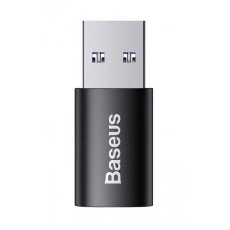 Переходник Baseus Ingenuity Mini OTG Type-C to USB 3.1 Black (ZJJQ000101)