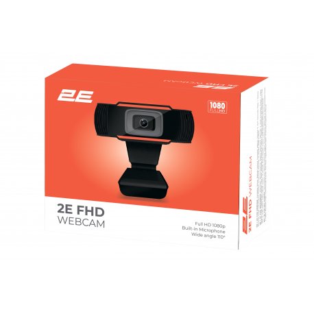 Веб-камера 2E FHD USB Black (2E-WCFHD)