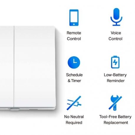 Розумний бездротової вимикач TP-LINK Tapo S220 (TAPO-S220)
