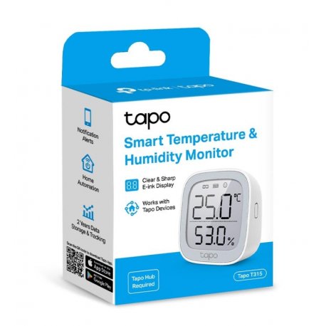 Умный датчик температуры-влажности TP-LINK Tapo T315 (TAPO-T315)