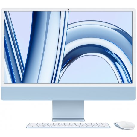 Apple iMac 24" 4.5К M3 Chip 8/256GB 8GPU 2023 Blue (MQRC3)