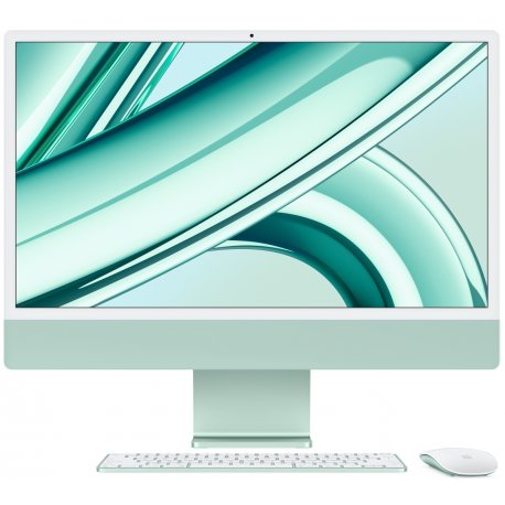 Apple iMac 24" 4.5К M3 Chip 8/256GB 8GPU 2023 Green (MQRA3)
