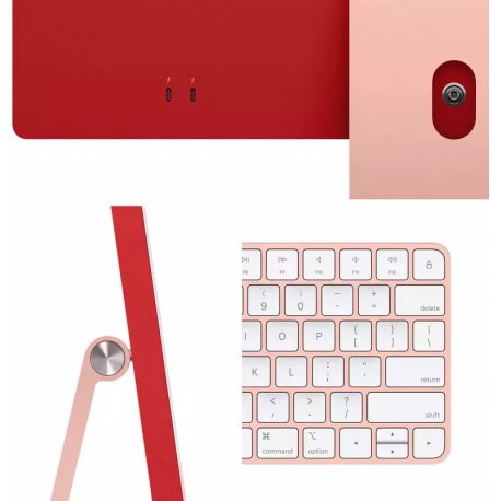 Apple iMac 24" 4.5К M3 Chip 8/256GB 8GPU 2023 Pink (MQRD3)