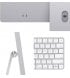 Apple iMac 24" 4.5К M3 Chip 8/256GB 8GPU 2023 Silver (MQR93)