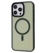 Чохол WAVE Matte Insane Case для IPhone 14 Pro with MagSafe (Green)