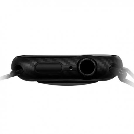 Чехол Pitaka Air Case для Ap. Watch 7/8/9 45mm Black/Blue (KW2301A)