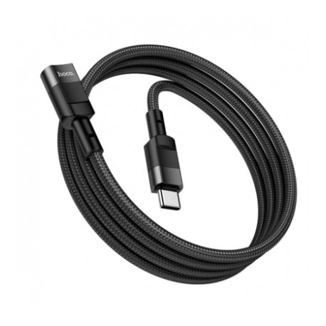 Кабель Hoco U107 Type-C to Type-C (1.2м) Black