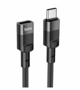 Кабель Hoco U107 Type-C to Type-C (1.2м) Black