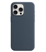 Чехол Monblan Magnetic Silicone Series для iPhone 15 Pro Max MagSafe Storm Blue