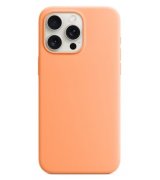 Чохол Monblan Magnetic Silicone Series для iPhone 15 Pro Max MagSafe Orange Sorbet