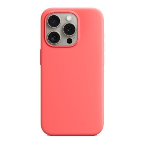Чехол Monblan Magnetic Silicone Series для iPhone 15 Pro MagSafe Guava
